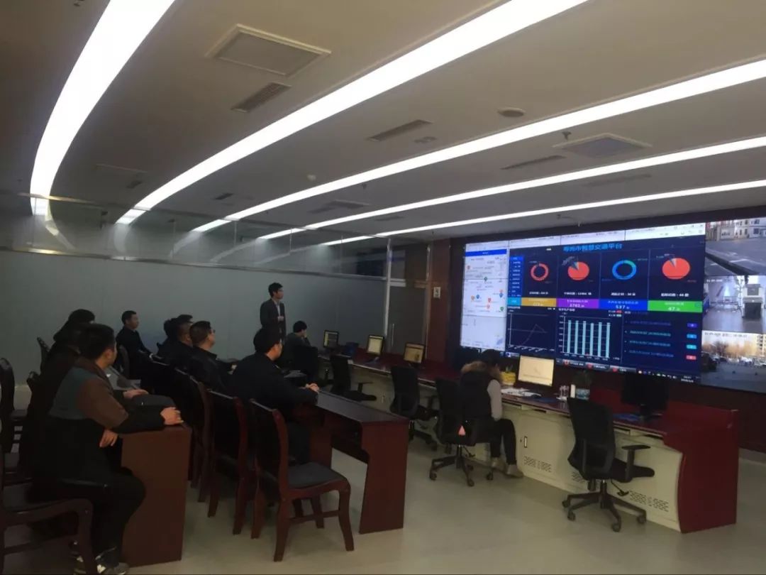 威?？疾靾F(tuán)調(diào)研壽光智慧交通建設(shè)情況